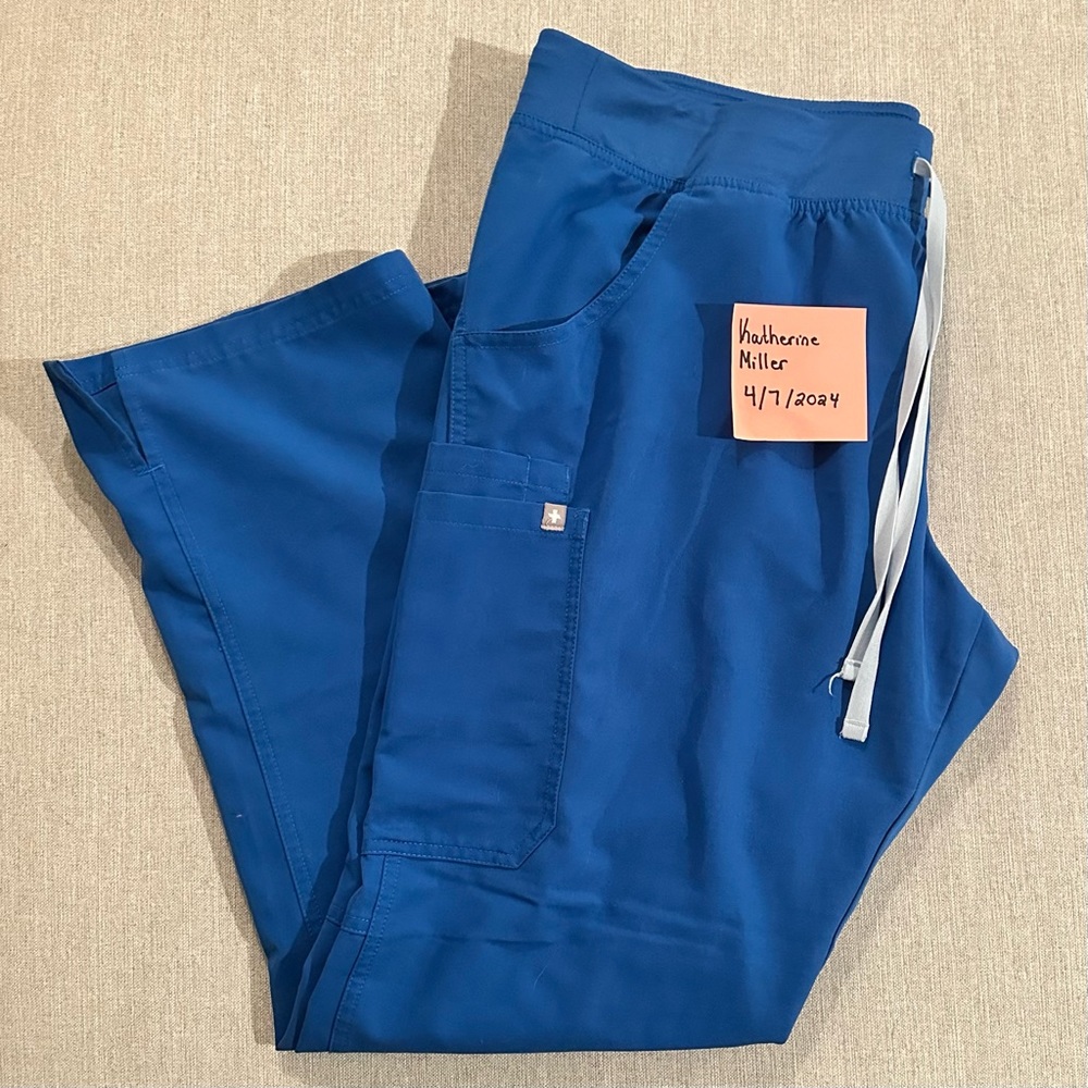 FIGS Royal Blue Kade Scrub Pants - XL - 2 pairs